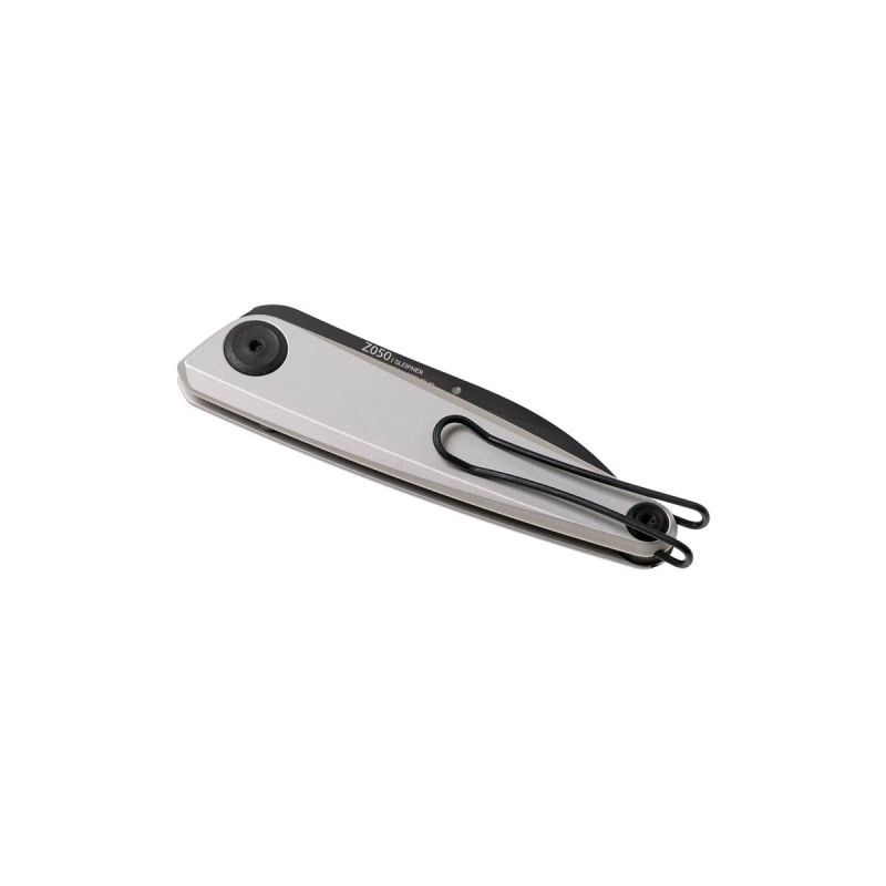 ANV Knives Z050 DLC Black Dural Silver ANVZ050-006