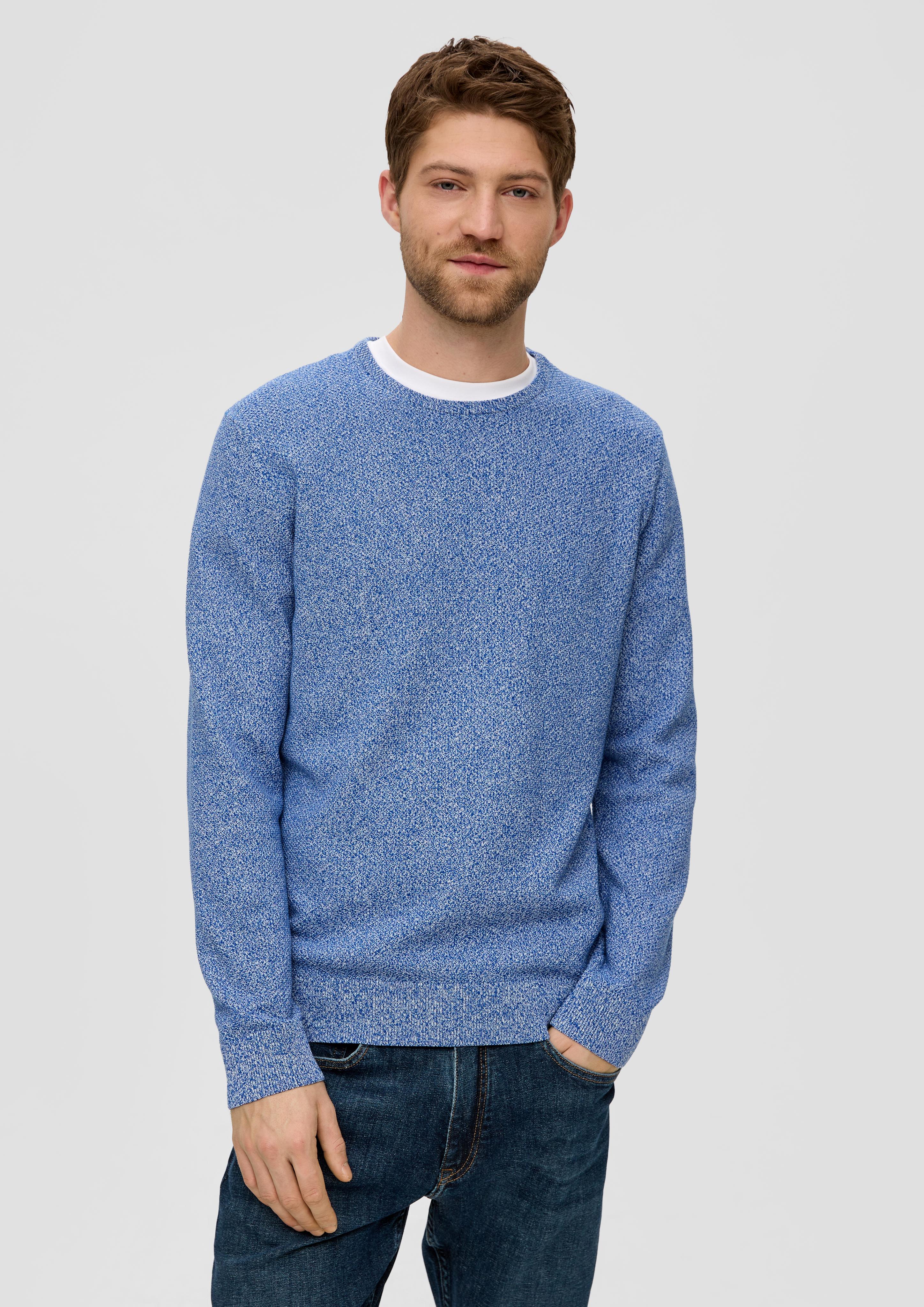 Feinstrickpullover mit Crew Neck  2146110-56X0