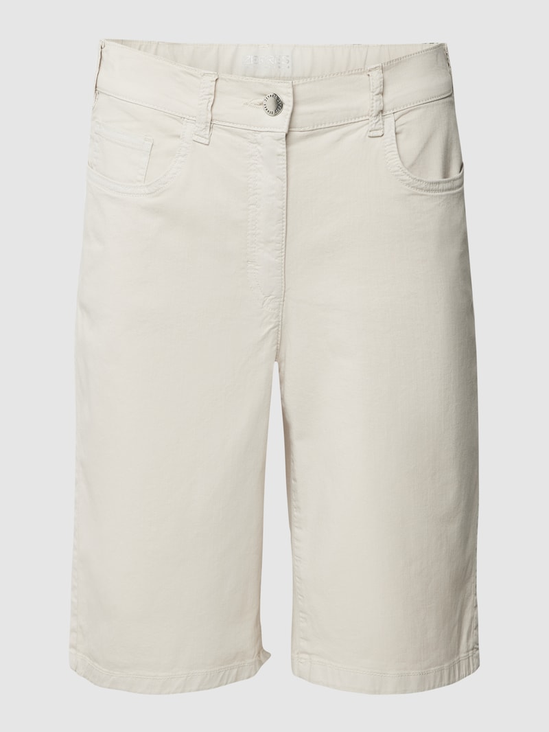 Bermudas im 5-Pocket-Design Modell 'GRETA' in beige
