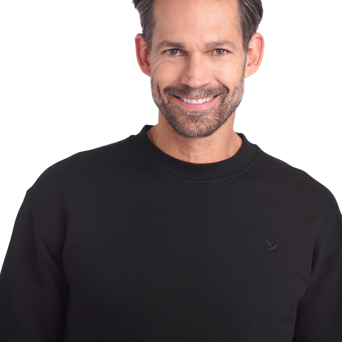 Herren Sweatshirt mit Rundhalsausschnitt