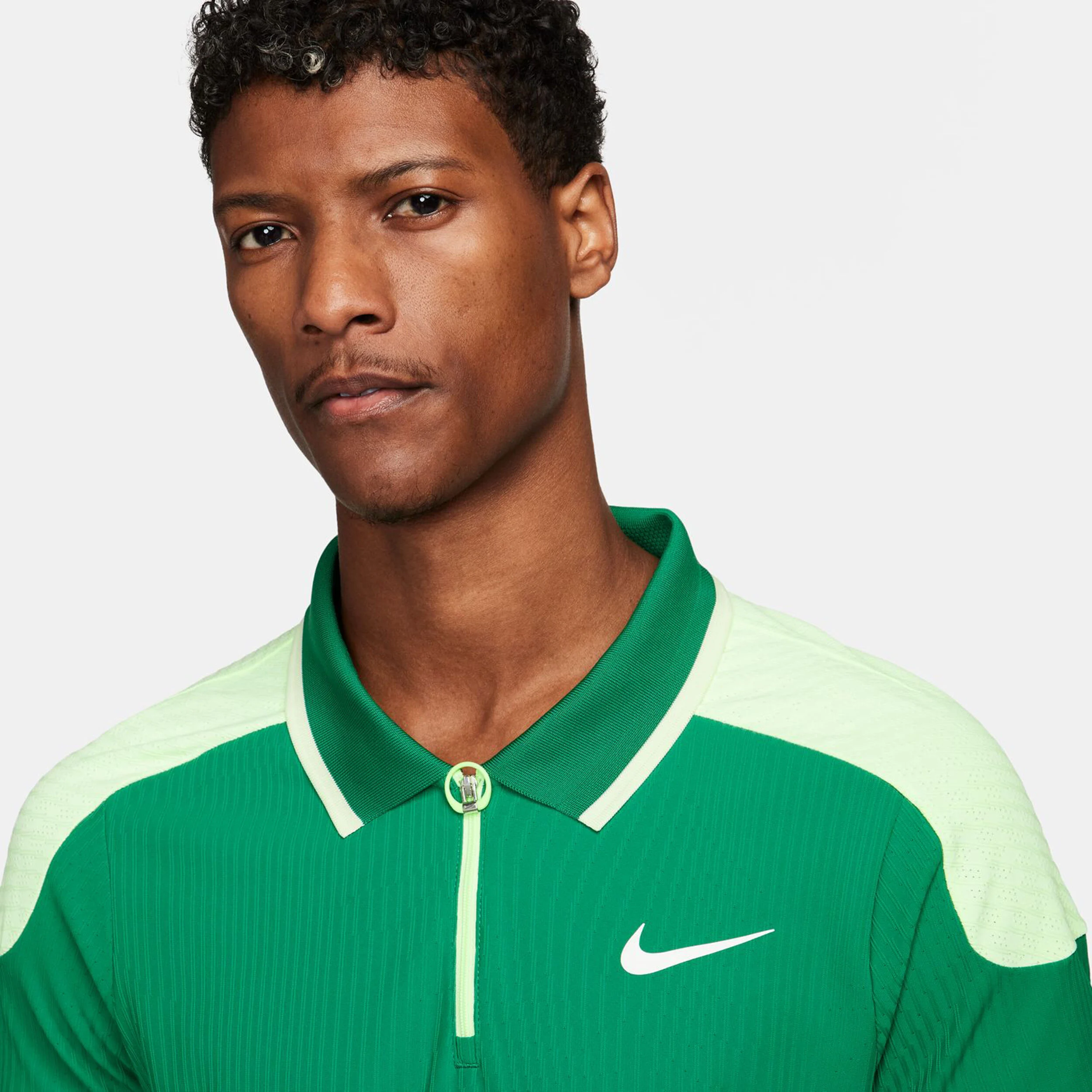 Court Dri-Fit Advantage Slam ULT Polo Herren - Grün, Neongrün