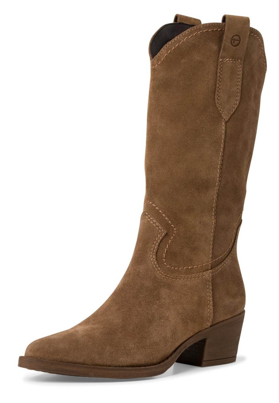 TAMARIS Stiefeletten braun