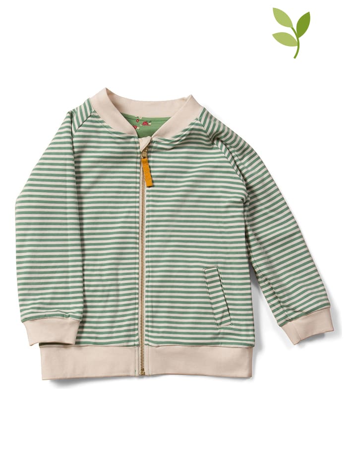 Little Green Radicals Sweatjacke in Grün günstig kaufen