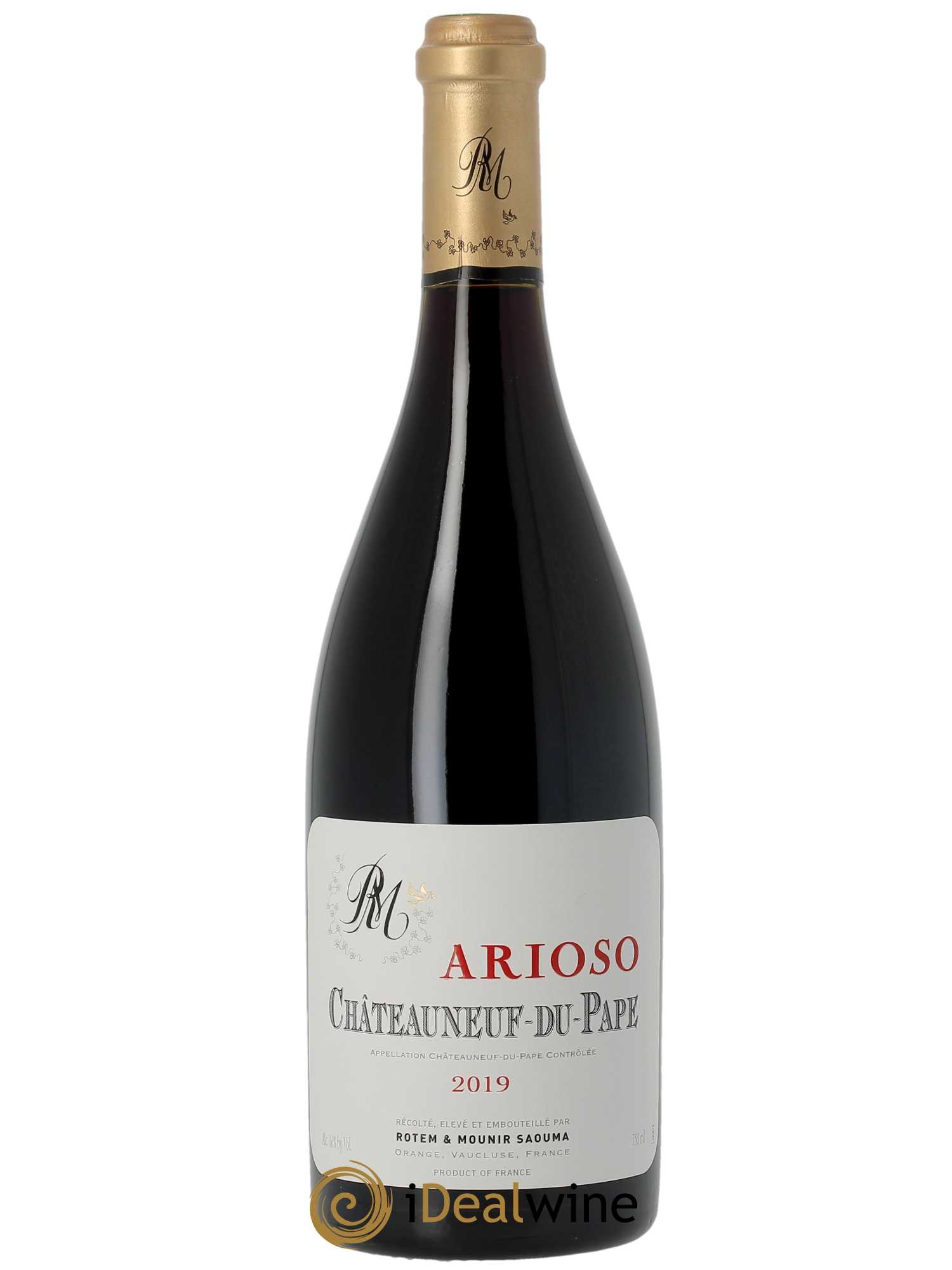 Châteauneuf-du-Pape Arioso Rotem & Mounir Saouma  2019 - Lot de 1 Bouteille