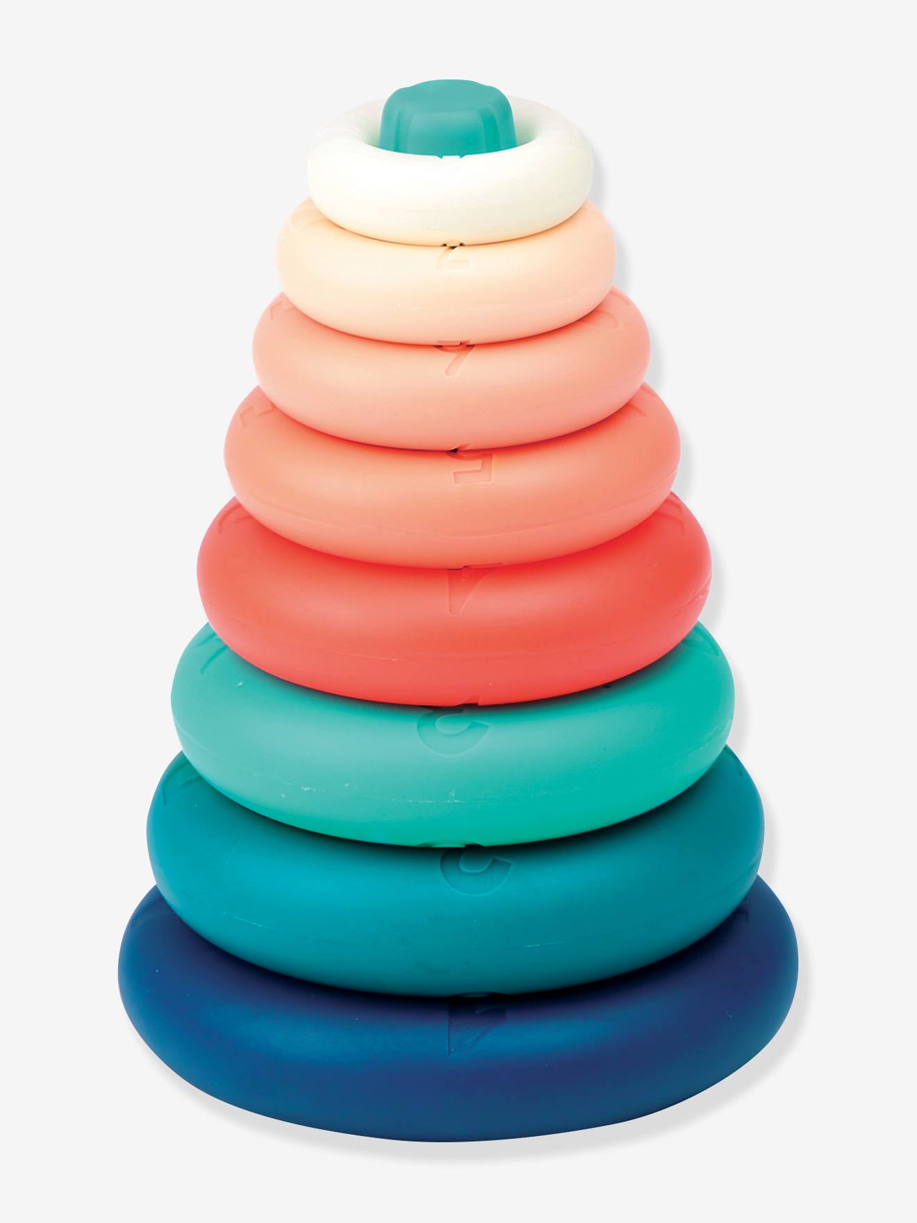 Ludi Baby Stapelpyramide LUDI - mehrfarbig