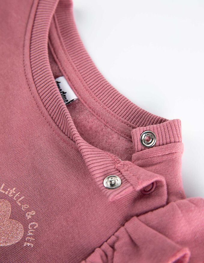 Sweatshirt - Ärmel mit Volants