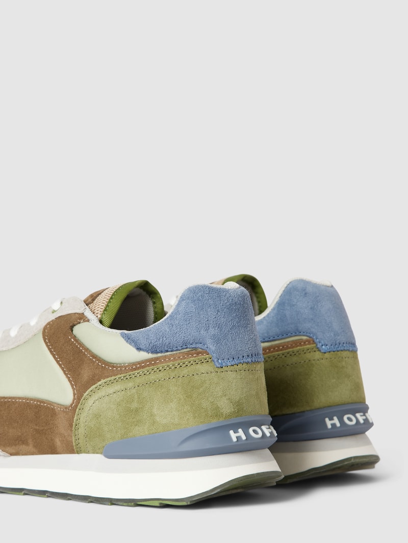 Sneaker im Colour-Blocking-Design Modell 'BAKU' in hellgrau