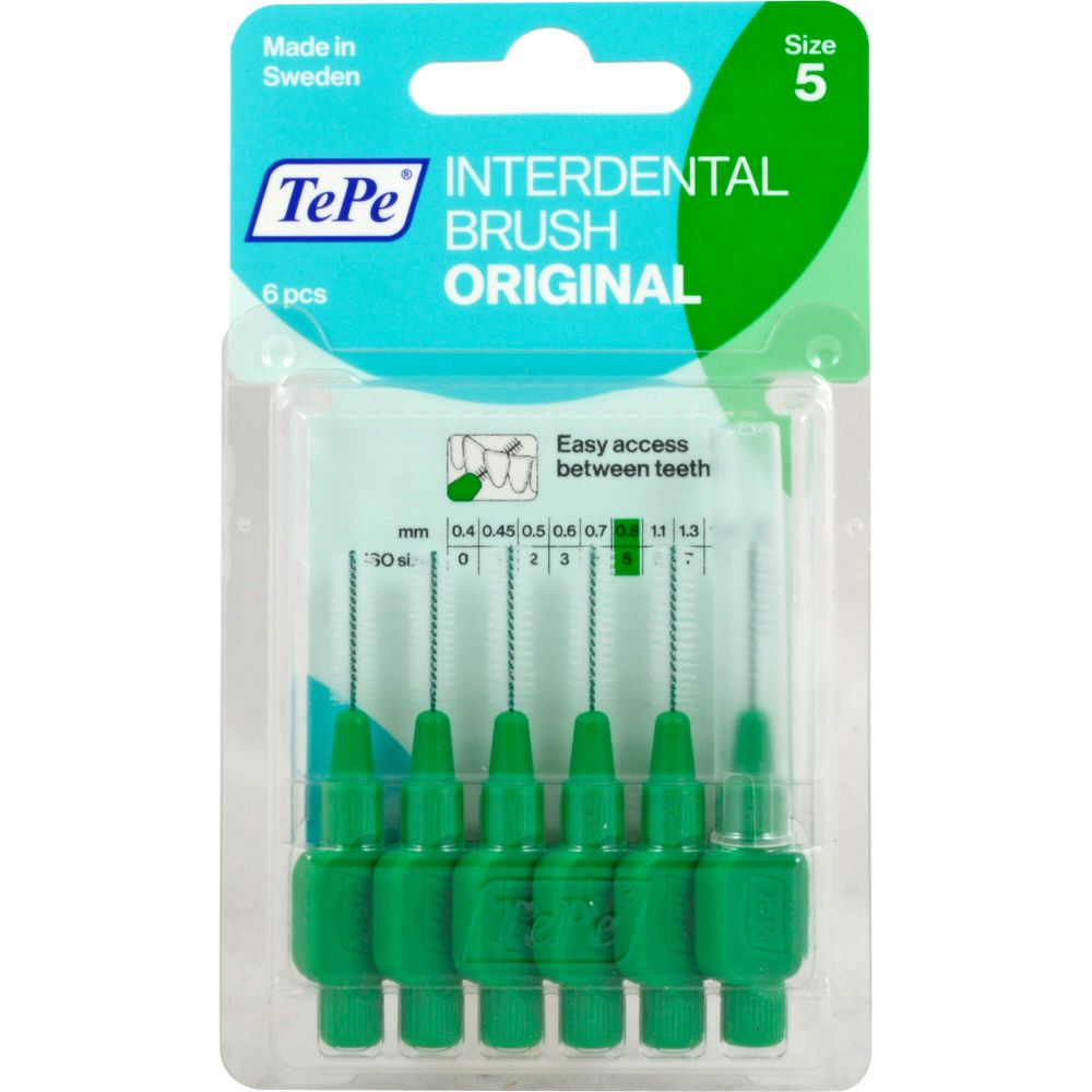 TEPE Interdentalbürste 0.8mm grün