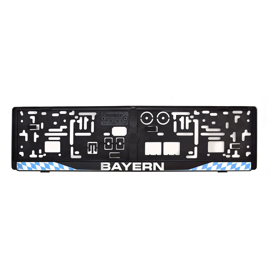 Kennzeichenhalter "Bayern", schwarz, 1 Stück  - ATU