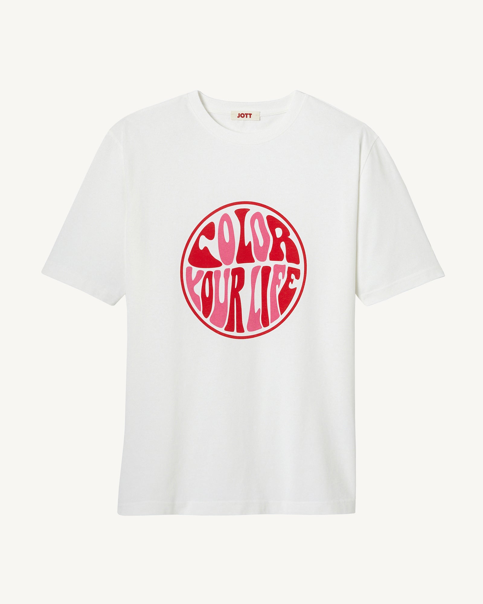 T-shirt femme en coton biologique Blanc Adela