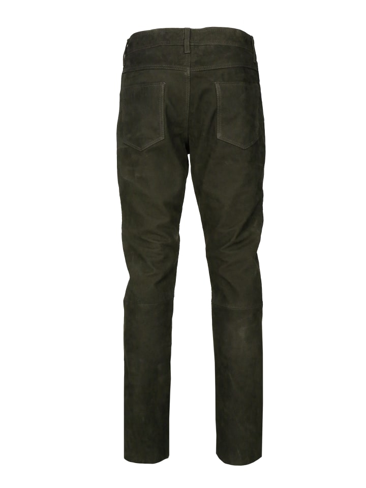 JCC Lederhose Phill in oliv günstig kaufen