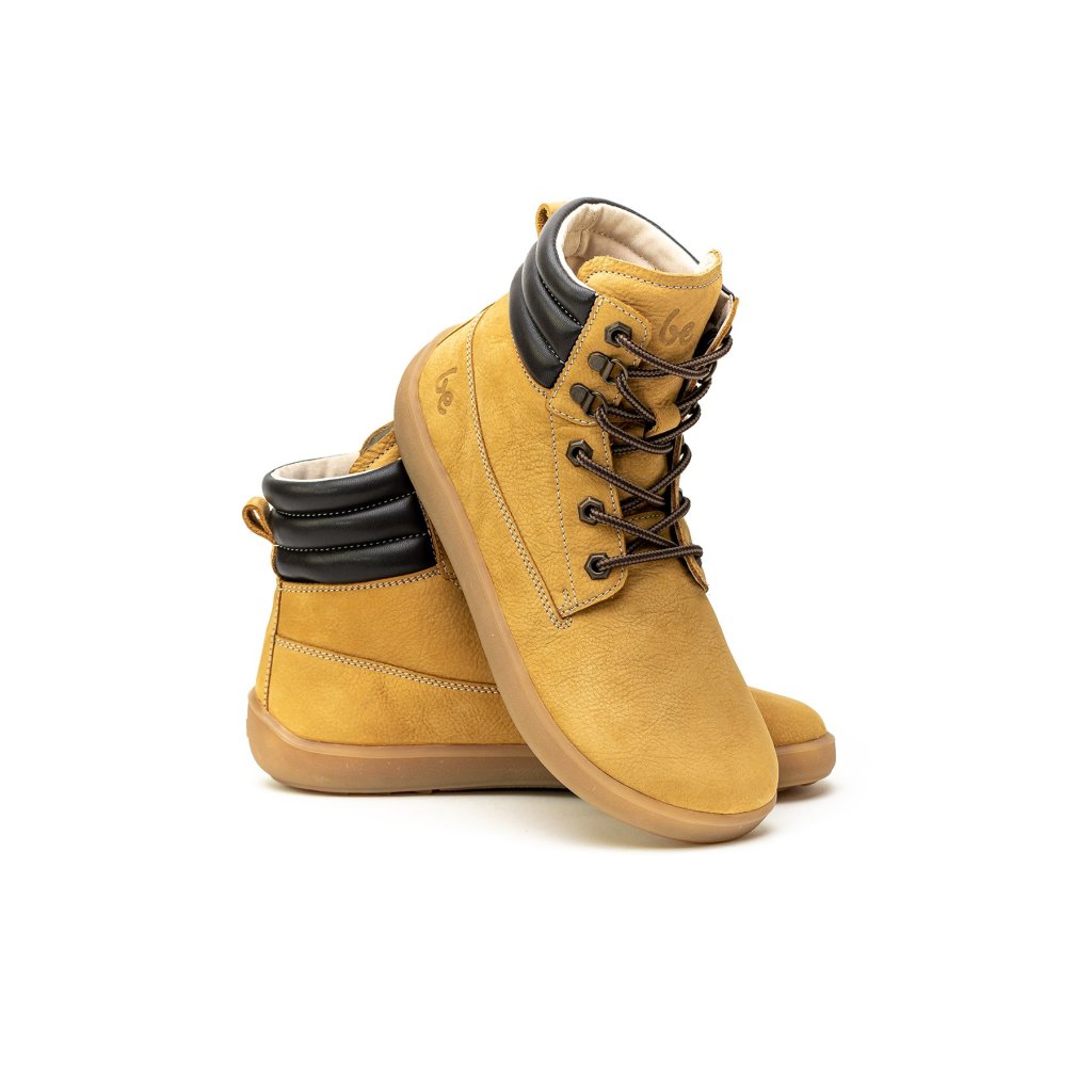 Be Lenka Nevada Mustard Barfuß-Übergangschuhe