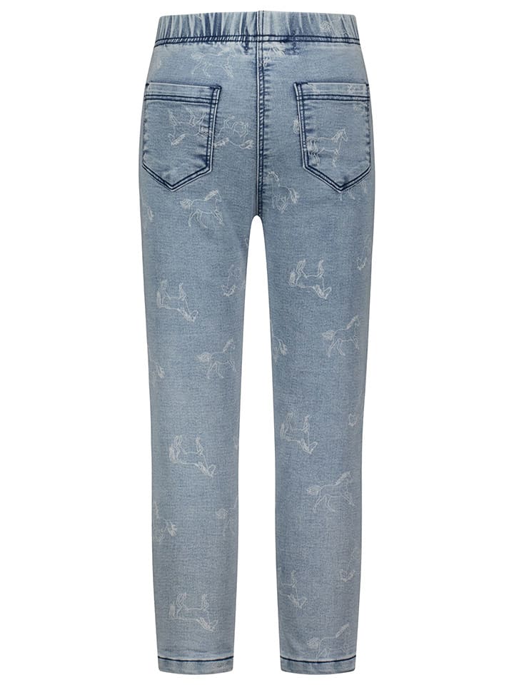 Salt and Pepper Jeggings in Hellblau günstig kaufen