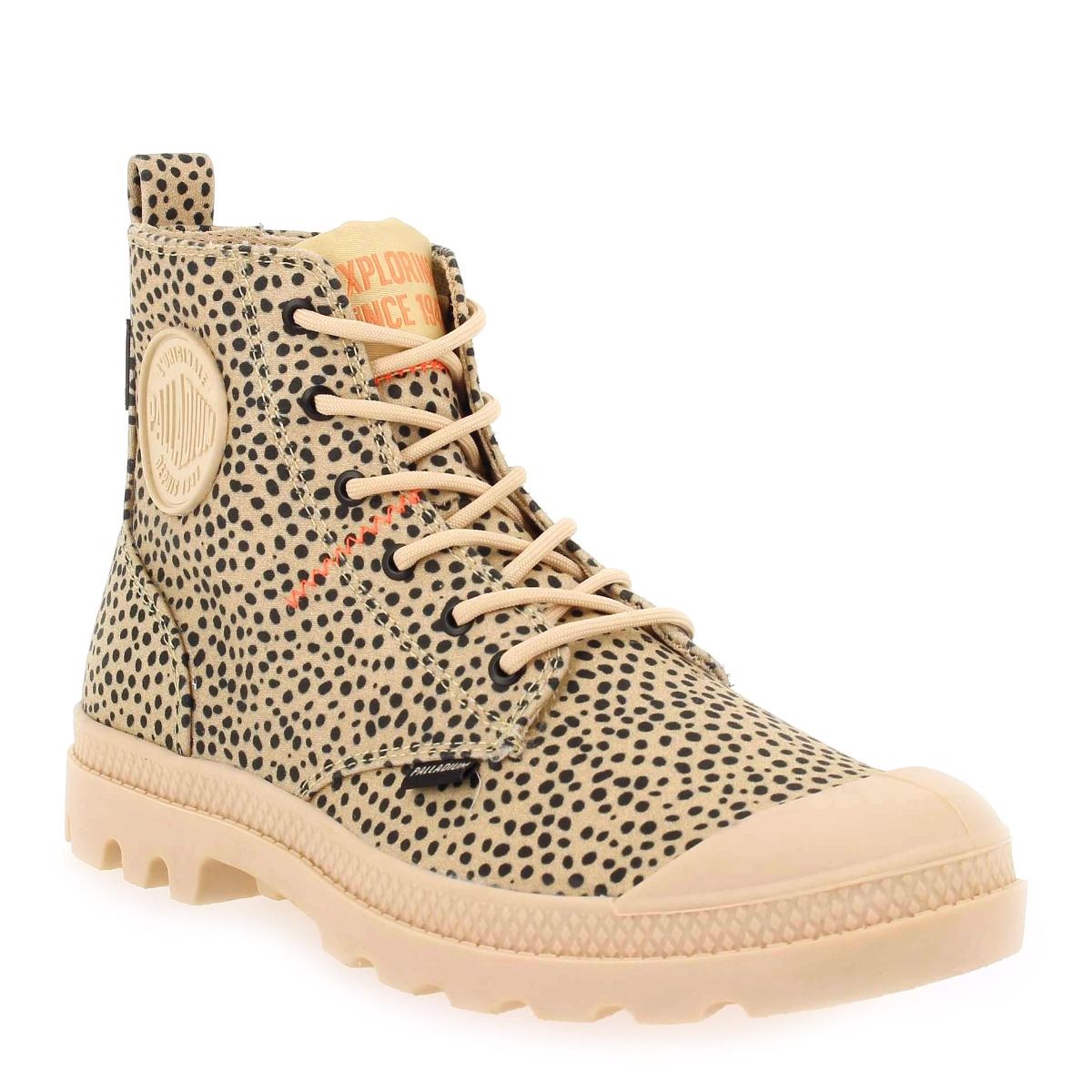 Palladium  PAMPA HI SAFARI - Nude Noir