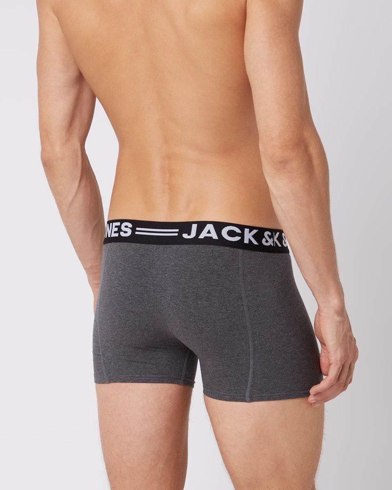 Trunks mit Stretch-Anteil in dunkelgrau meliert