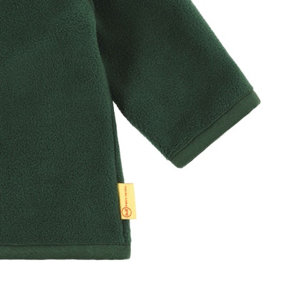 Fleecejacke, dunkelgrün für Jungs