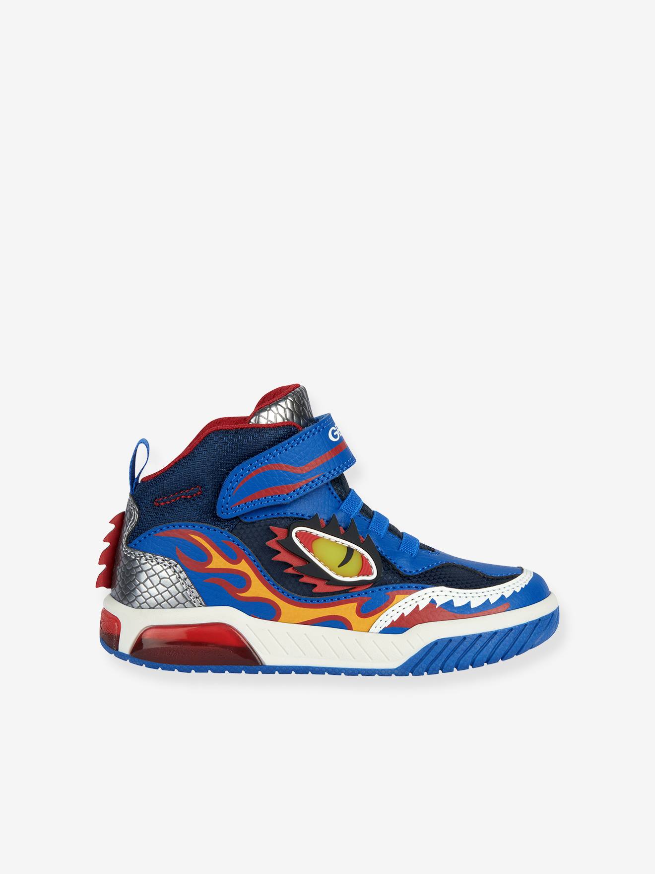 Baskets lumières enfant J Inek Boy GEOX® bleu roi