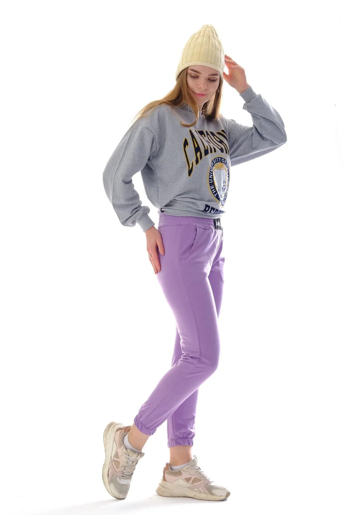 MOONBULL  Jogginghose - Lila - Slim