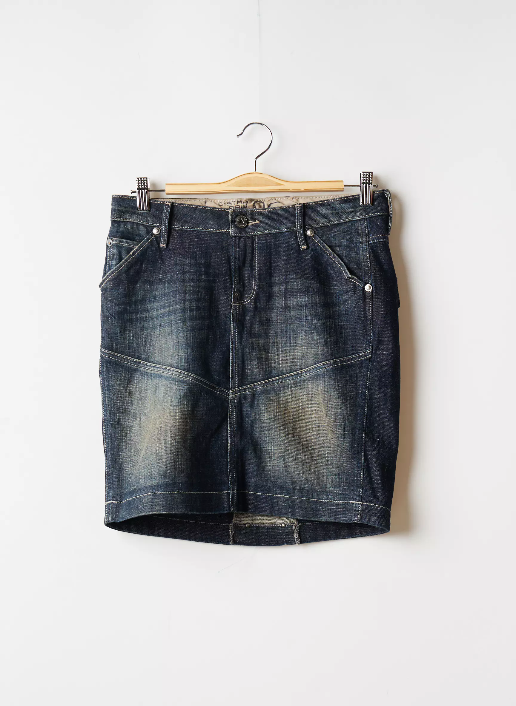 G Star Jupes Courtes Femme couleur bleu