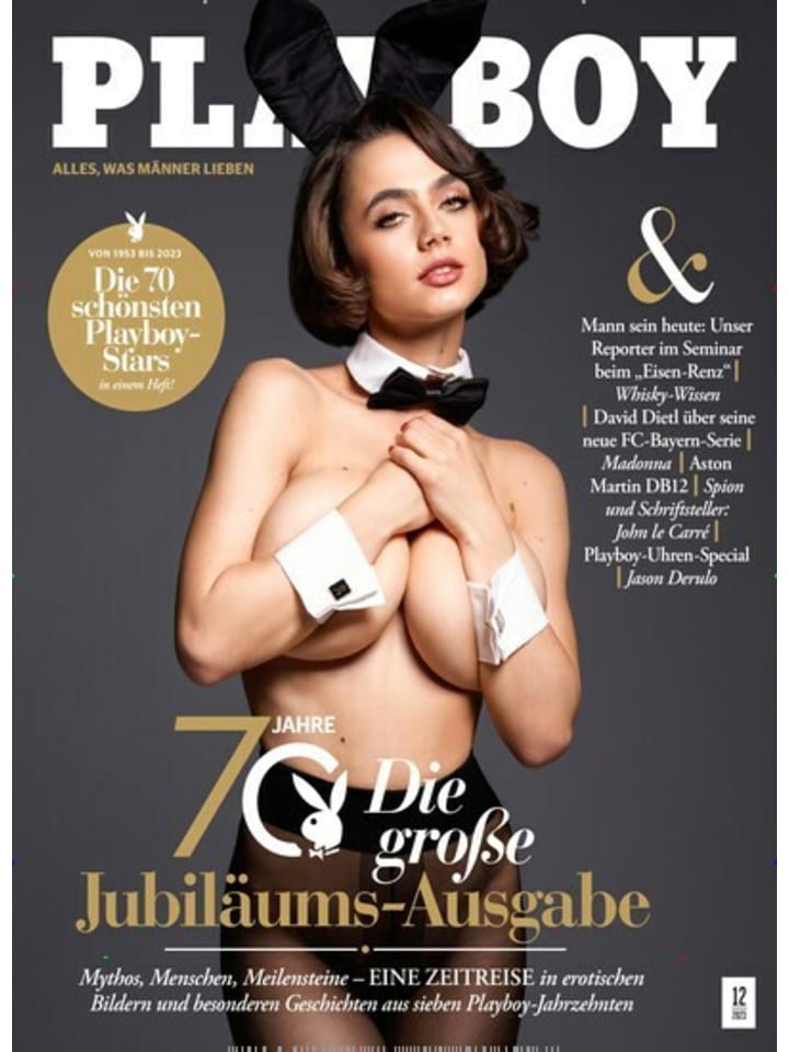 Hubert Burda Media 12 x PLAYBOY Zeitschrift (Gutschein für Jahres Abo) günstig kaufen onesize