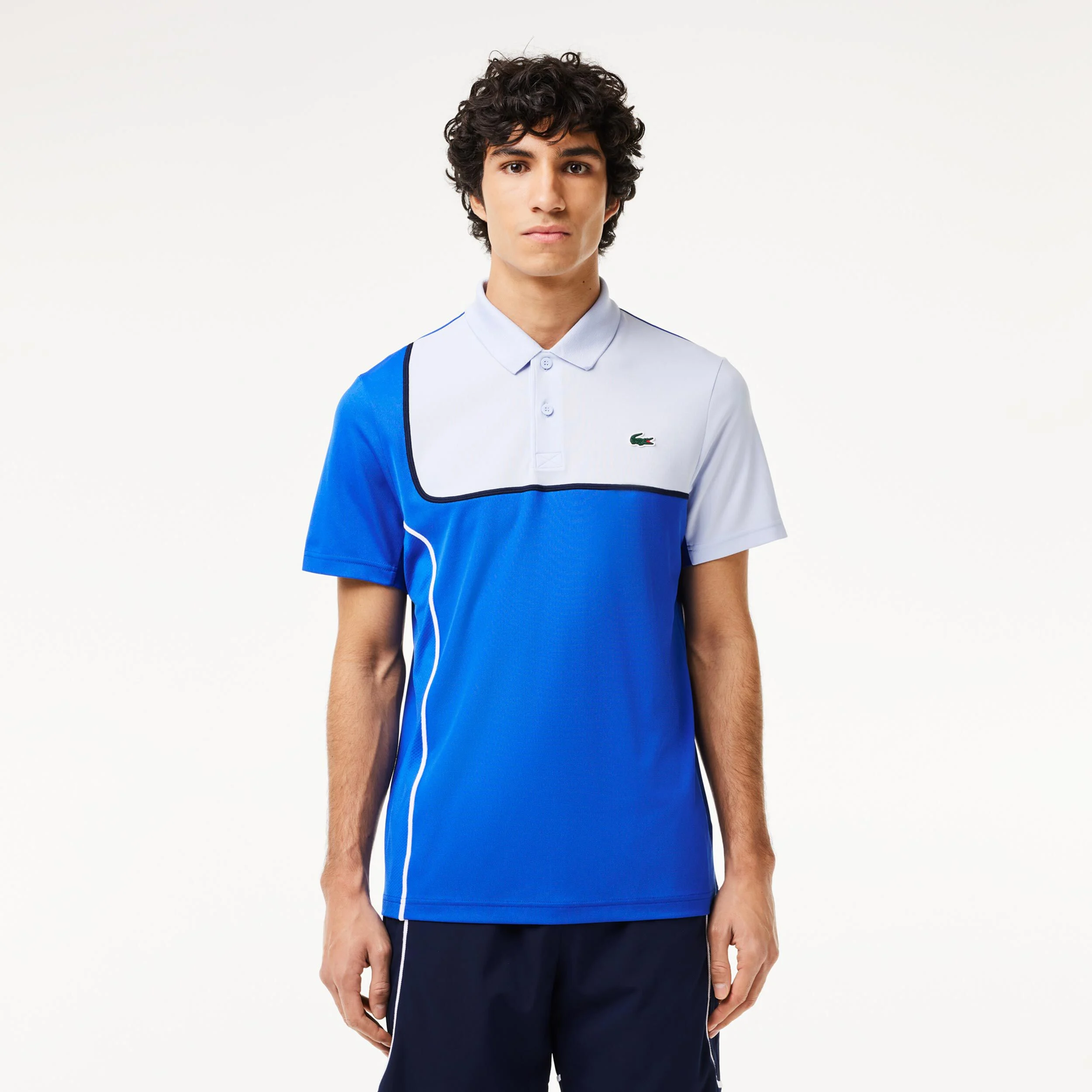 Polo Herren - Blau, Weiß