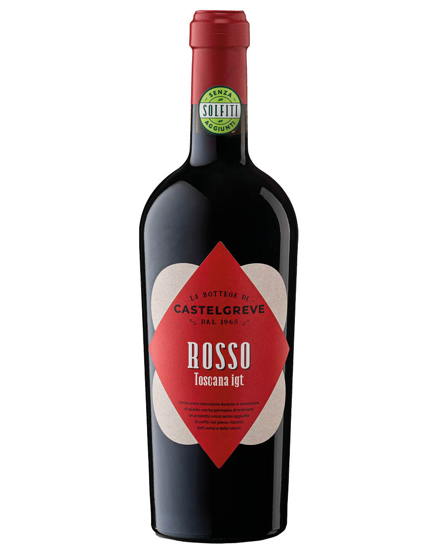 Toscana IGT Rosso La Bottega di Castelgreve 2021 Castelli del Grevepesa 0,75 ℓ