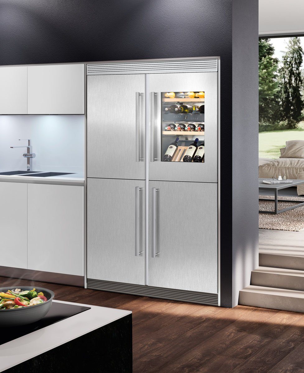 Liebherr Einbauweintemperierschrank EWTdf 1653 Vinidor, für 30 Standardflaschen á 0,75l,FreshAir-Aktivkohlefilter, Kindersicherung
