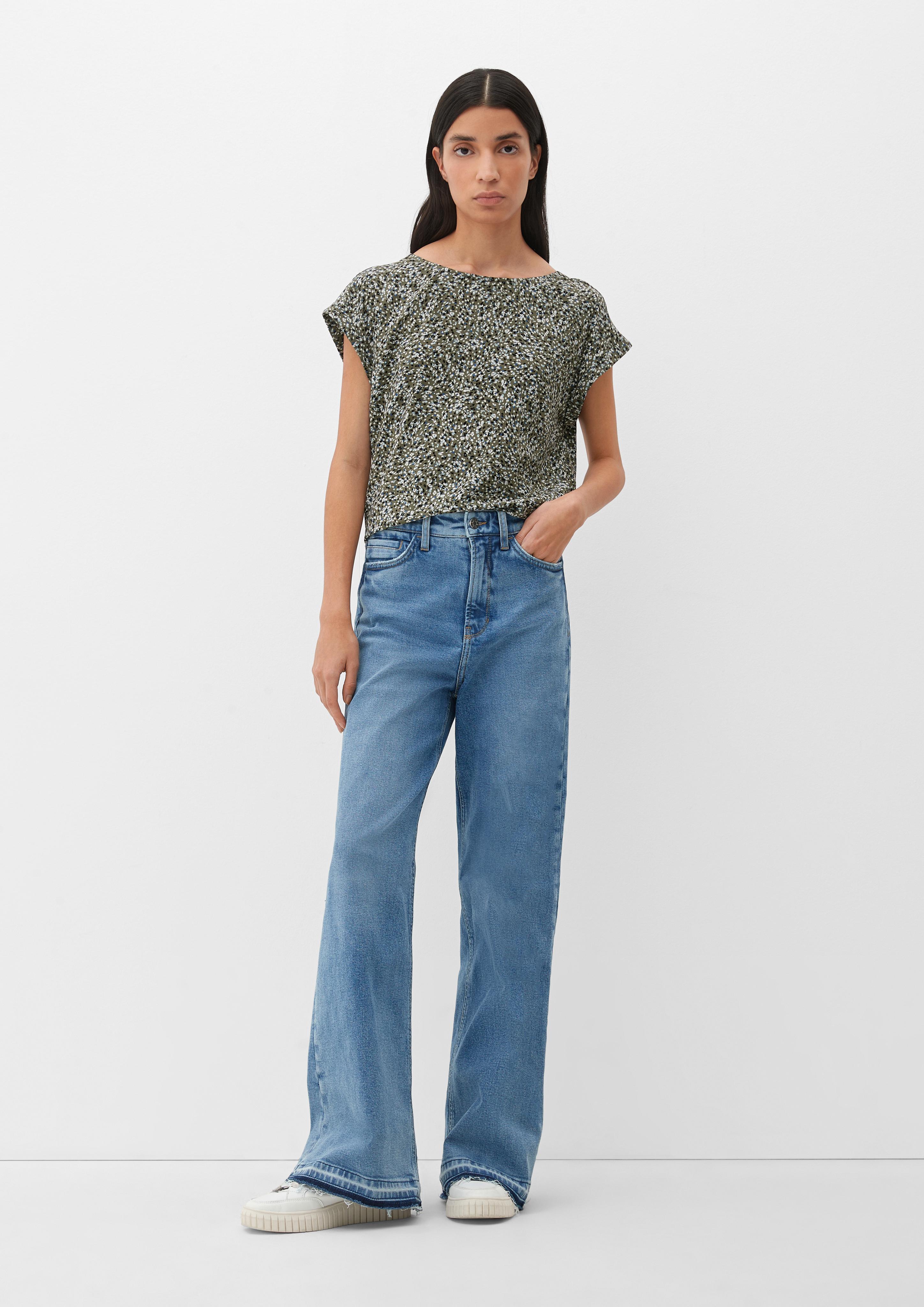 Viskosebluse mit Rückenausschnitt  2132617-79B6