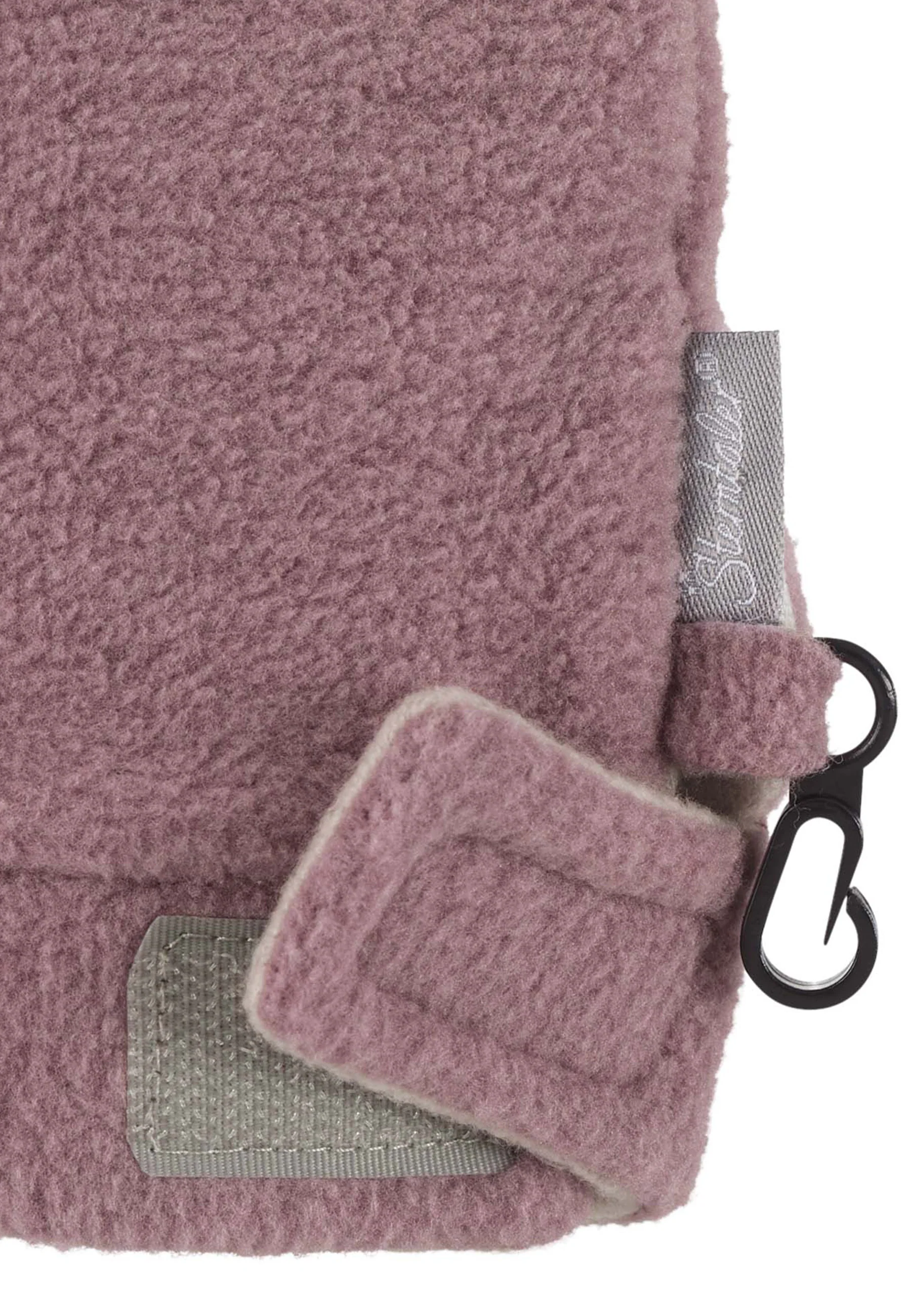 Fäustlinge ohne Daumen,Microfleece melange (recycelt)