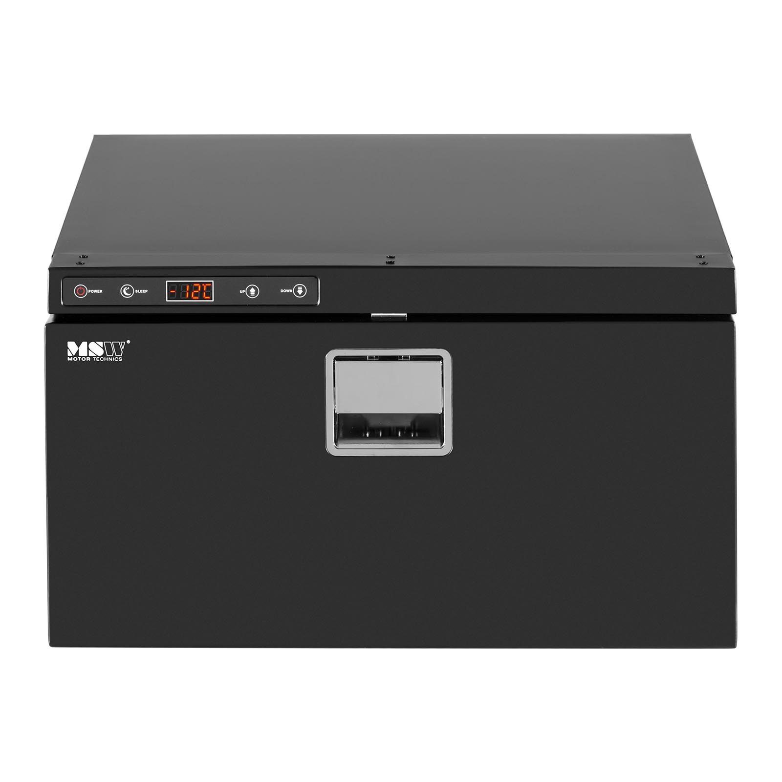 MSW Elektrische Kühlbox Auto-Kühlschrank mobiler Kühlschrank Reisekühlschrank 36W 28 L -12 bis
