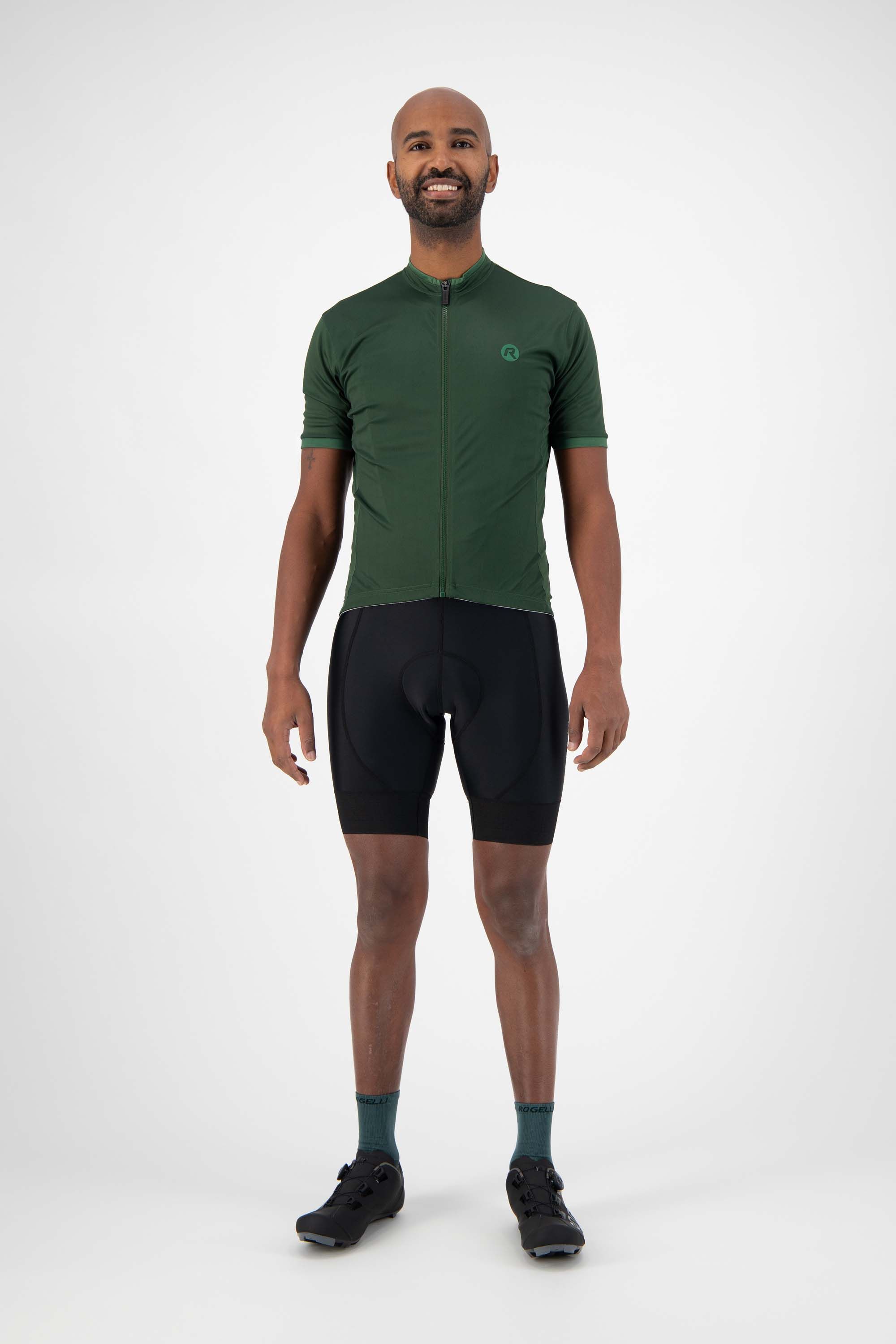 Rogelli Essential Green Herren Radtrikot