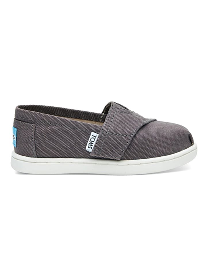 TOMS Slipper in Grau günstig kaufen