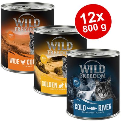 Sparpaket Wild Freedom Adult 12 x 800 g - getreidefreie Rezeptur