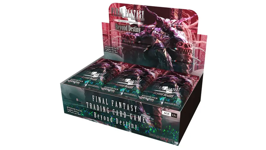 Square Enix - Final Fantasy TCG Beyond Destiny Booster Pack