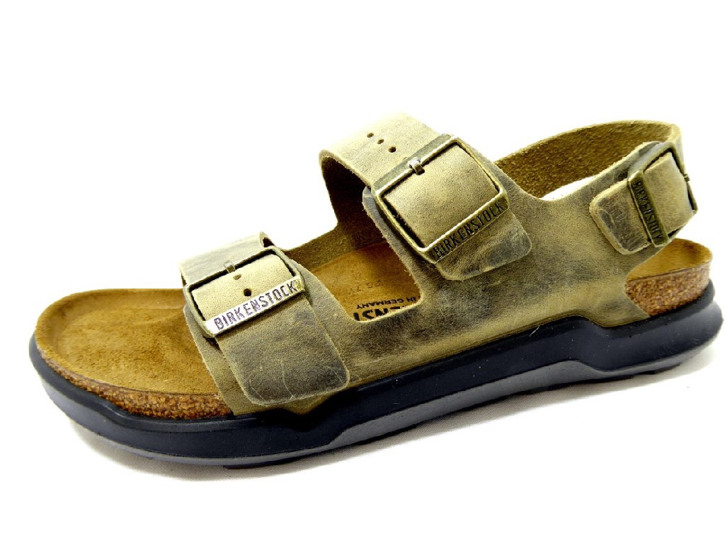 BIRKENSTOCK Komfort Sandalen grün