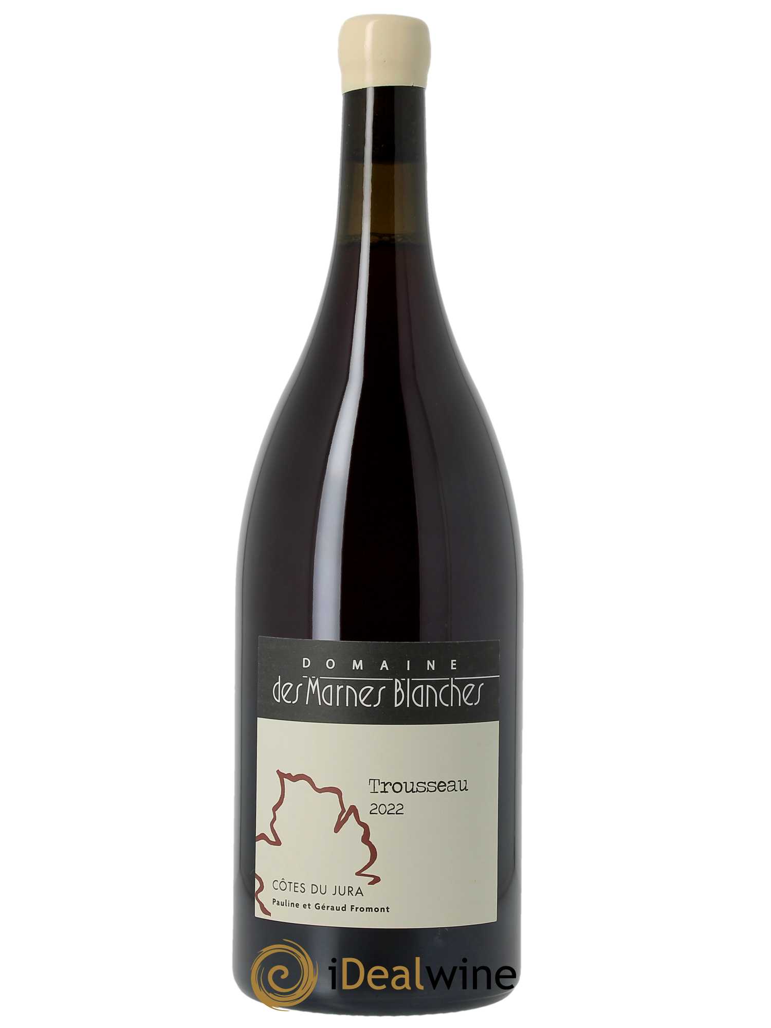 Côtes du Jura Trousseau Marnes Blanches (Domaine des)  2022 - Lot de 1 Magnum