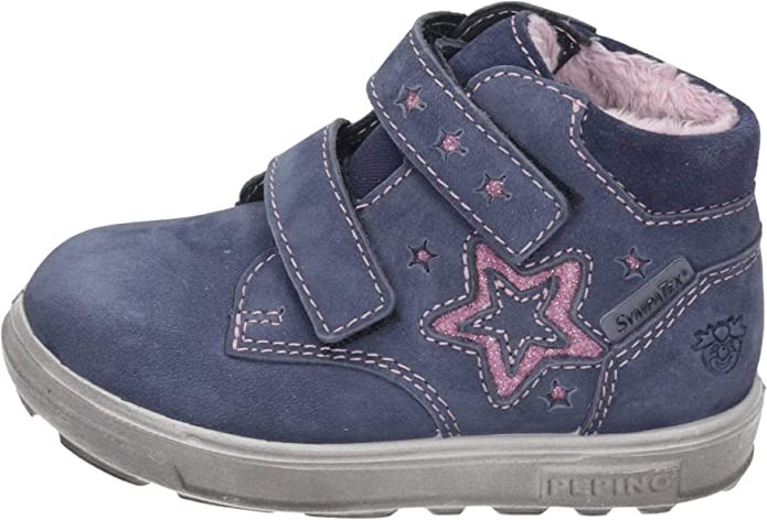 RICOSTA Stiefel Mädchen blau ALEXIA Lammwolle Tex