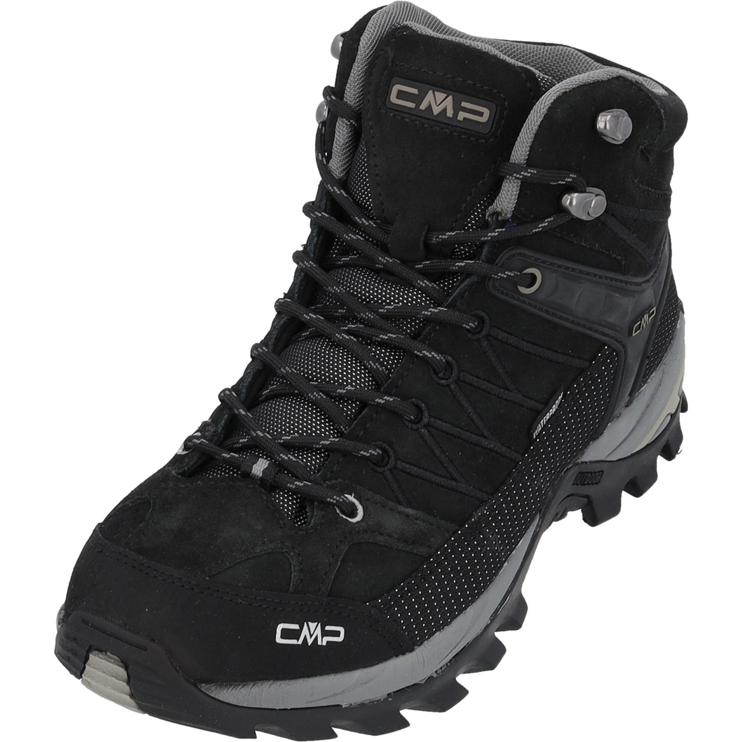 CMP Rigel Mid 3Q12947, Trekkingschuhe, Herren, Schwarz (Nero/Grey)
