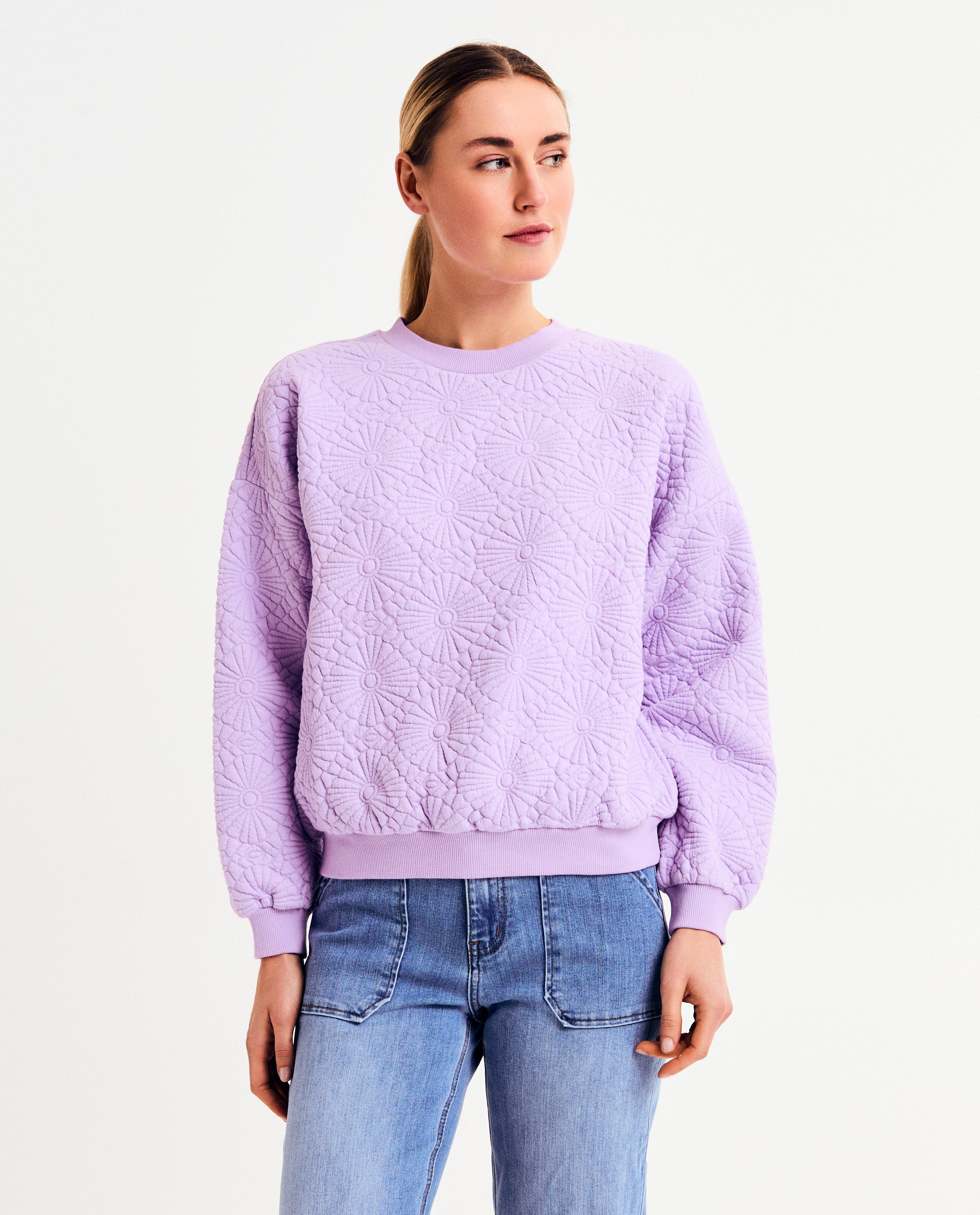 Pulover Sora Purple roz deschis
