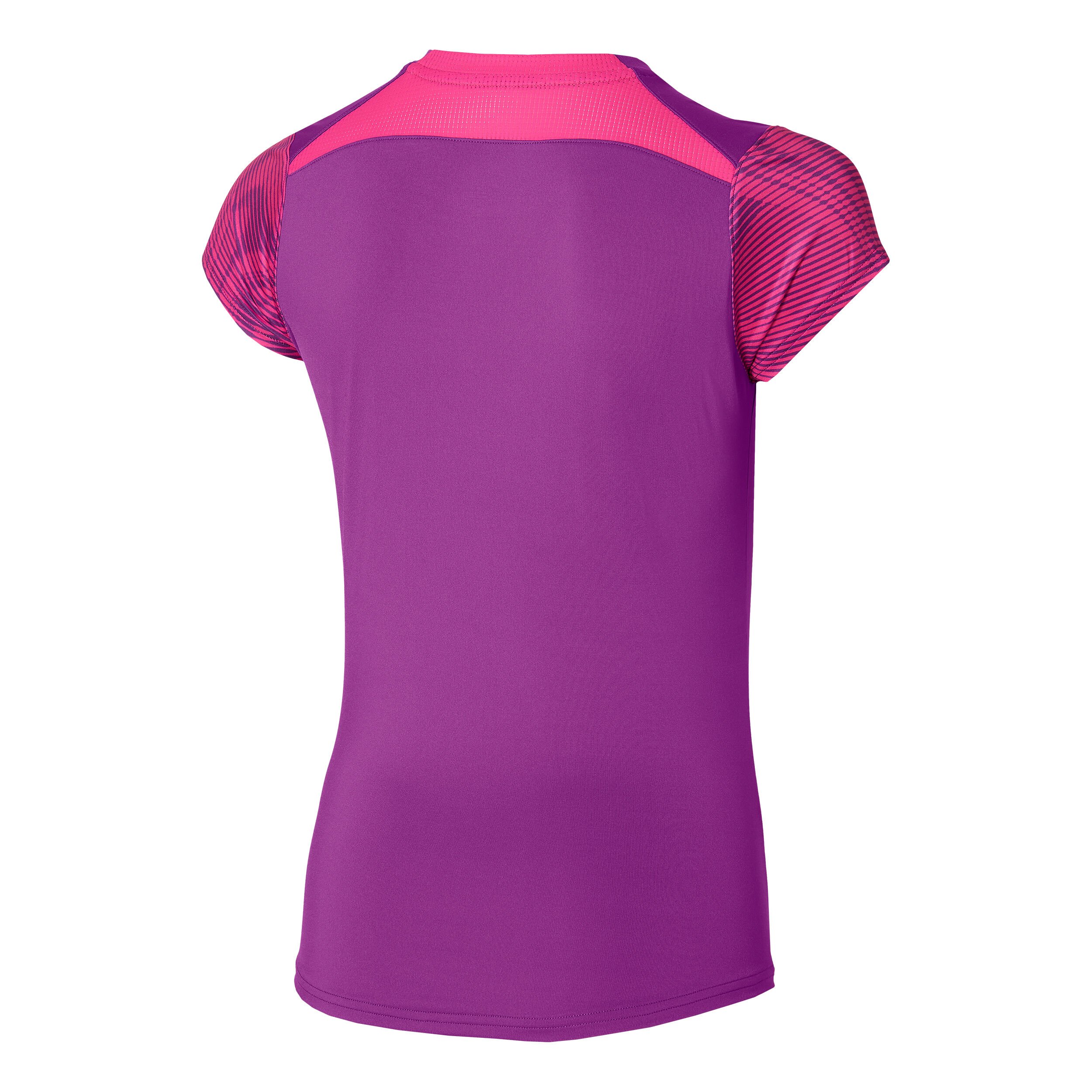 Charge Printed T-Shirt Damen - Lila