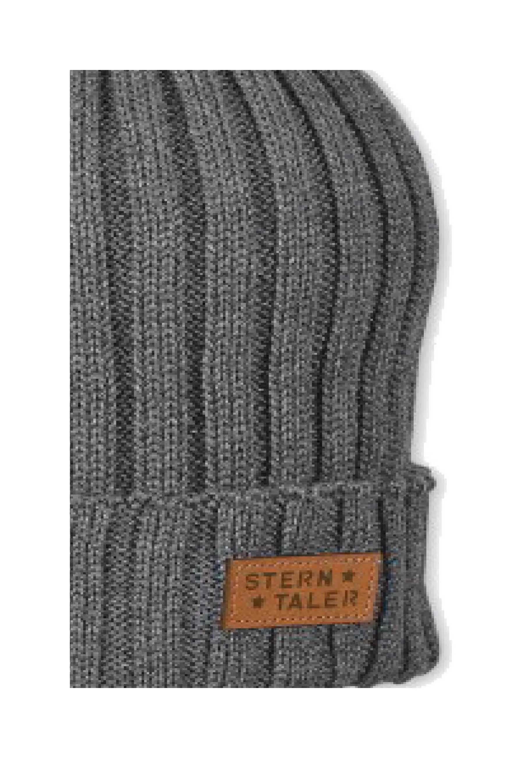 Strickmütze Baby mit Merinowollanteil und Umschlag