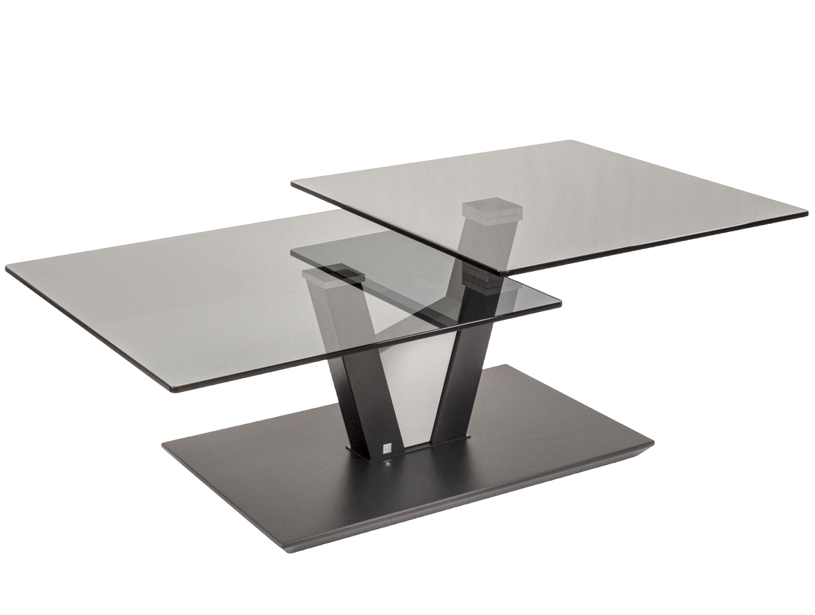 Couchtisch 1019 Glas 65 cm