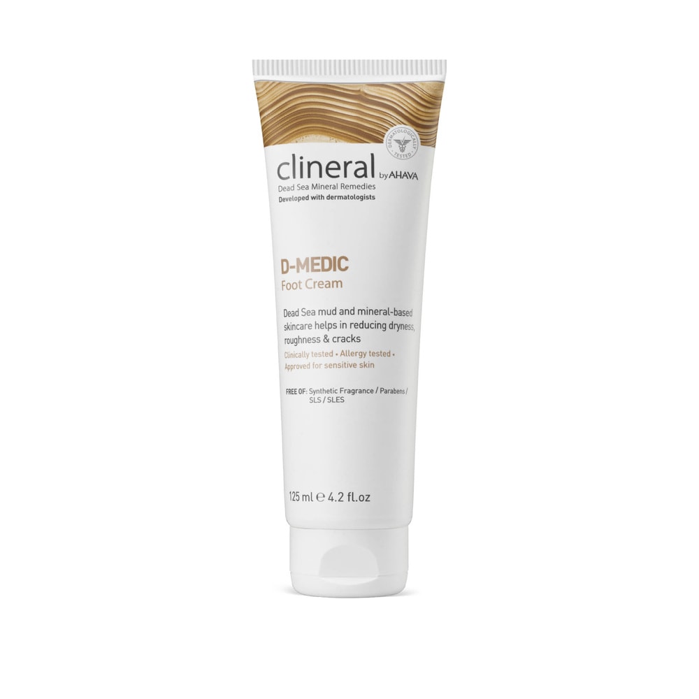 AHAVA Clineral D-MEDIC Foot Cream 125ml Crème pour les pieds