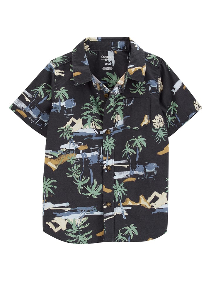 OshKosh Hemd in Anthrazit günstig kaufen