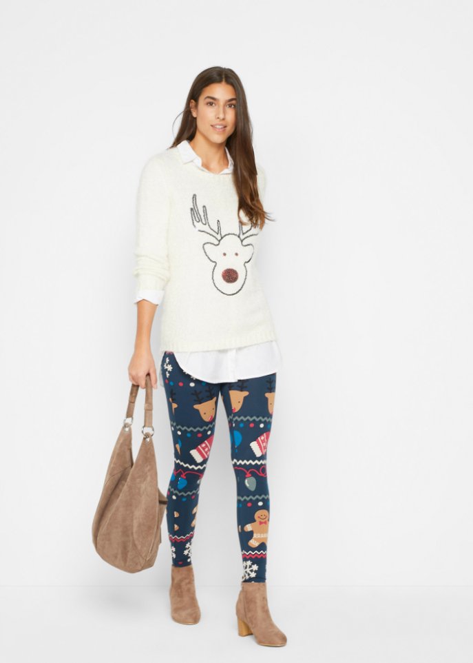 Weihnachts-Leggings