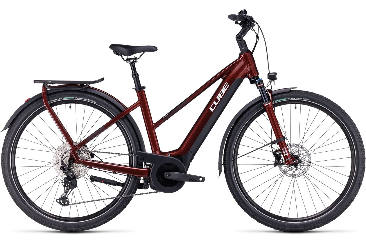 Cube Touring Hybrid EXC 625 - 625 Wh - 2023 - 28 Zoll - Damen Sport