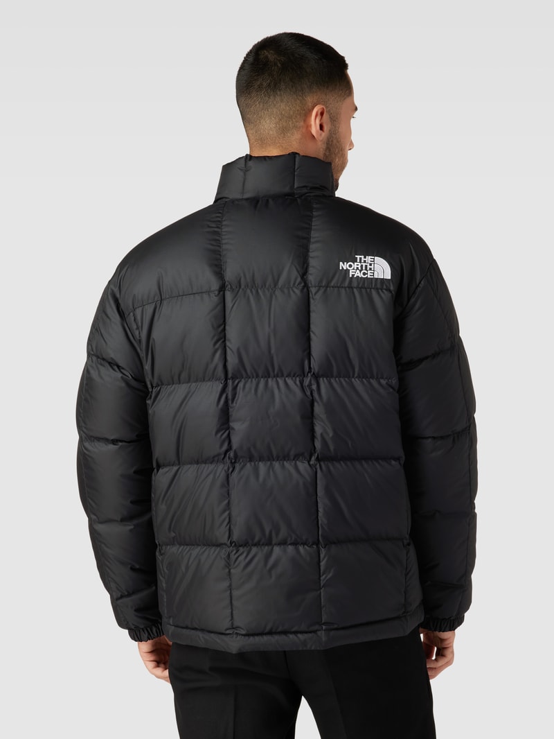 Daunenjacke mit Label-Stitching Modell 'LHOTSE' in schwarz