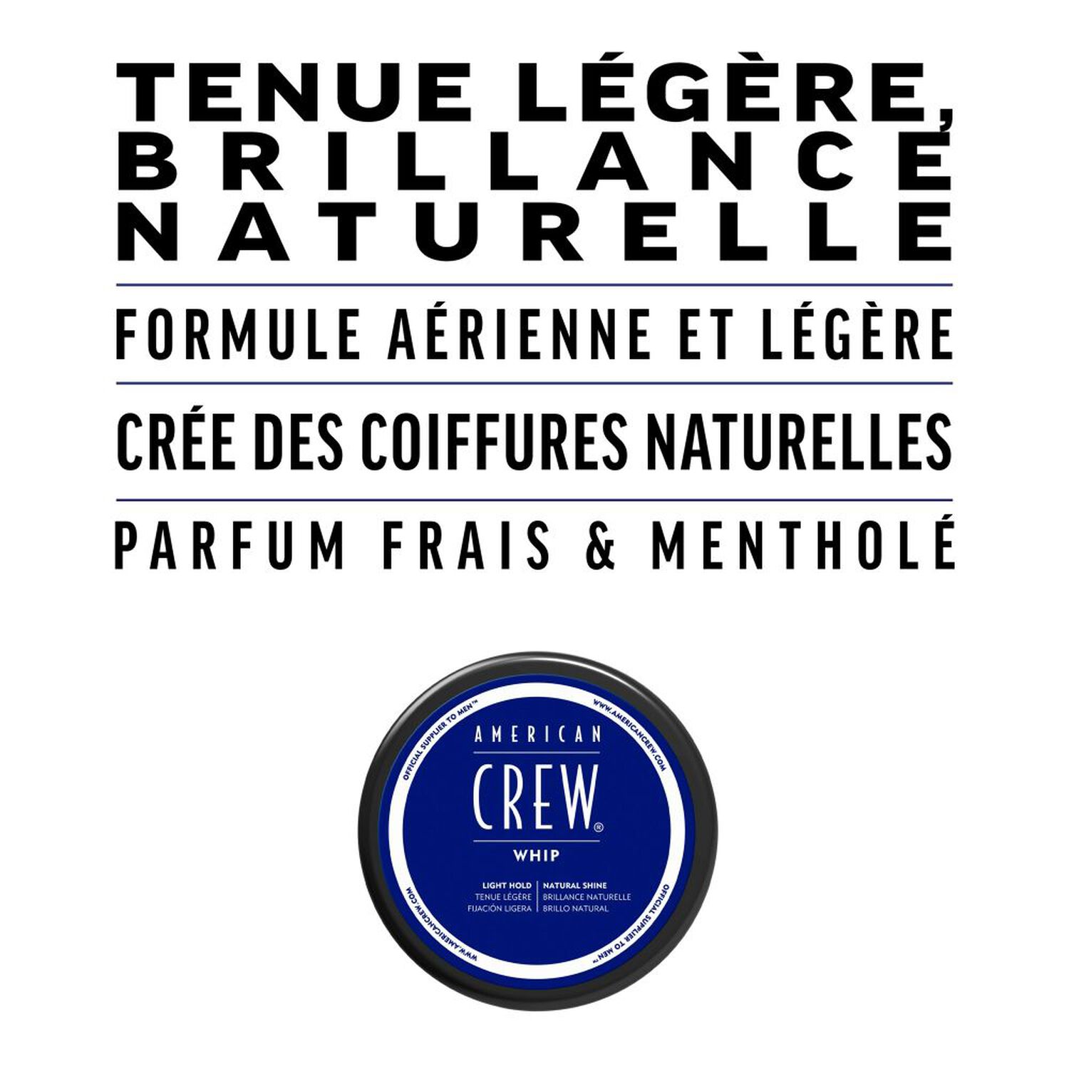 American Crew WHIP Crème Coiffante
