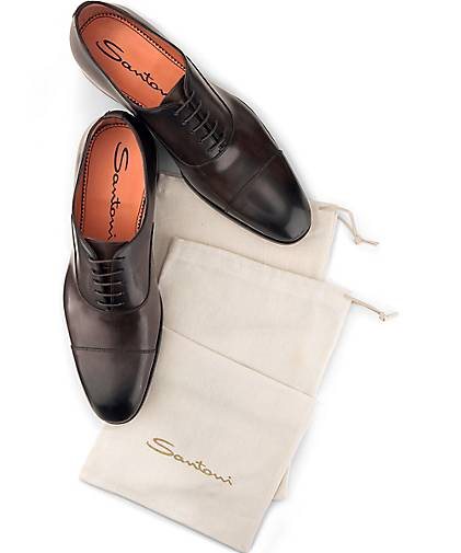Santoni Oxford-Schnürer CARTER