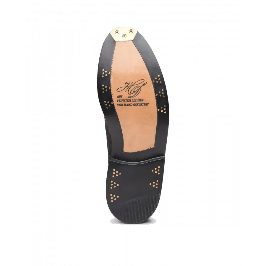 Heinrich Dinkelacker - Businessschuhe Derby RIO FULL-BROGUE TC Kalbsleder - blau